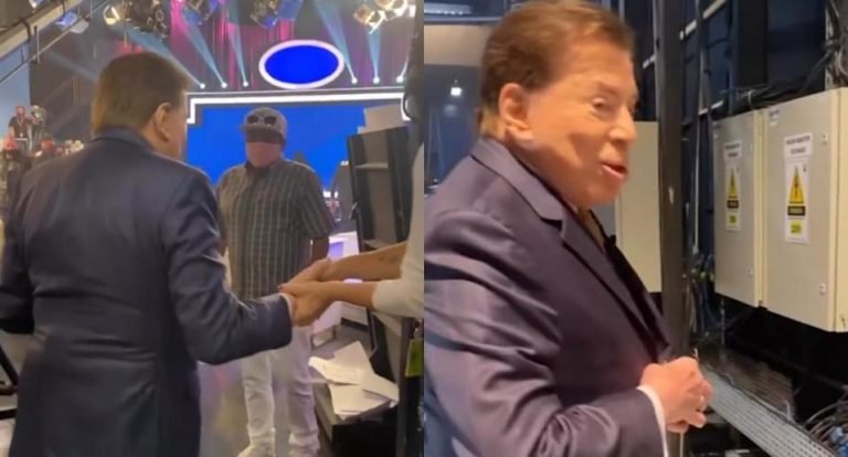 Depois de quase dois anos, Silvio Santos volta a gravar programas no SBT
