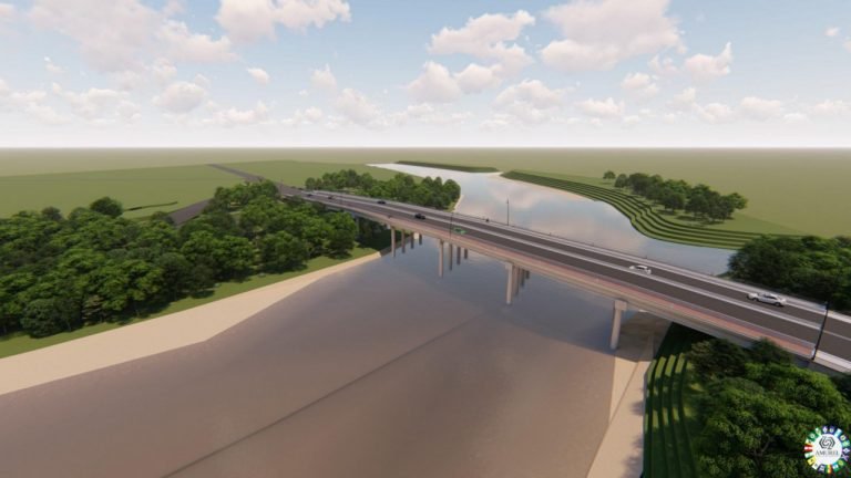 ponte capivari tubarao #Pracegover Foto: na imagem há uma ponte, o rio e árvores