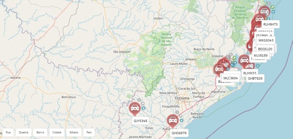 Desde junho deste ano, a frota é monitorada 24 horas por dia e os dados são armazenados no setor de patrimônio do Poder Executivo Municipal.