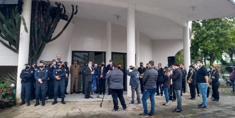 Ato cívico marca Dia da Pátria em Tubarão