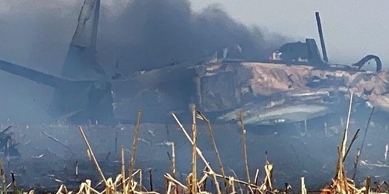 Avião de caça da Força Aérea Brasileira cai em Campo Grande