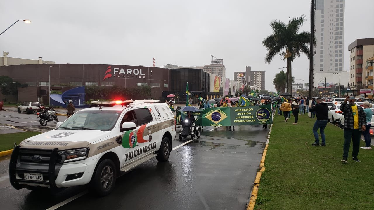 Passeata da Independência”, em Tubarão, foi realizada sem intercorrências