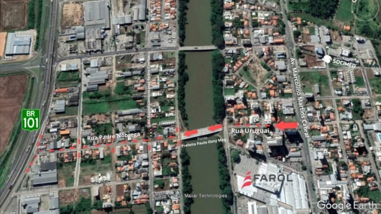 Saiba como ficará o trânsito após a inauguração da Ponte Prefeito Paulo Osny May