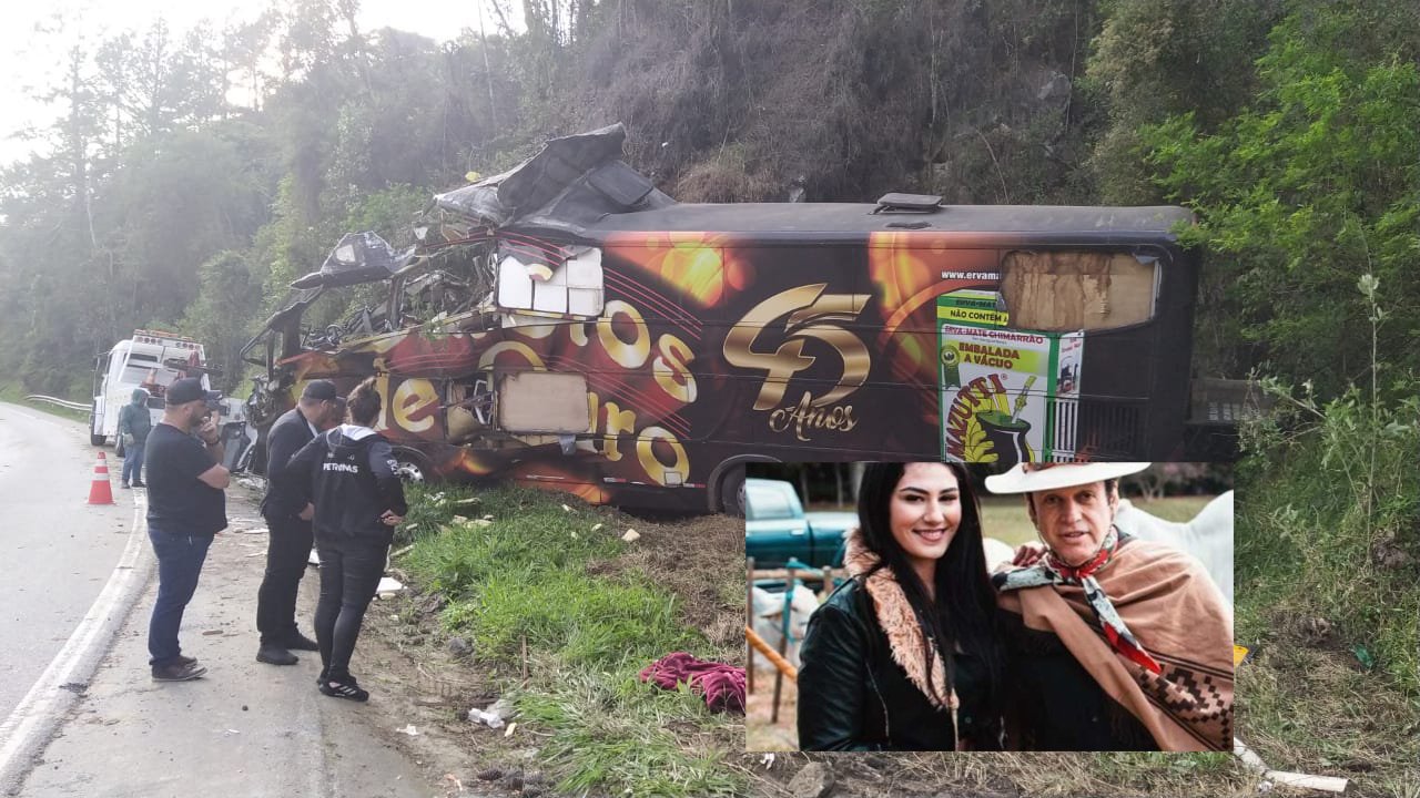 Vocalista da banda Garotos de Ouro perde a vida em acidente de trânsito em SC