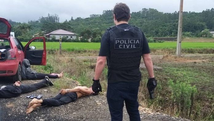 Após investigações, traficante de Forquilhinha é preso em Nova Veneza