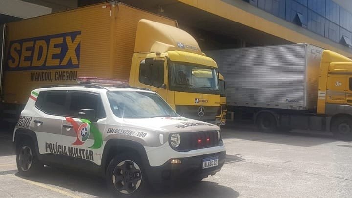 PMSC inicia a segurança para a distribuição do ENEM 2021