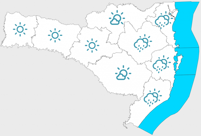 Temperaturas podem chegar perto de 4º em Santa Catarina neste sábado