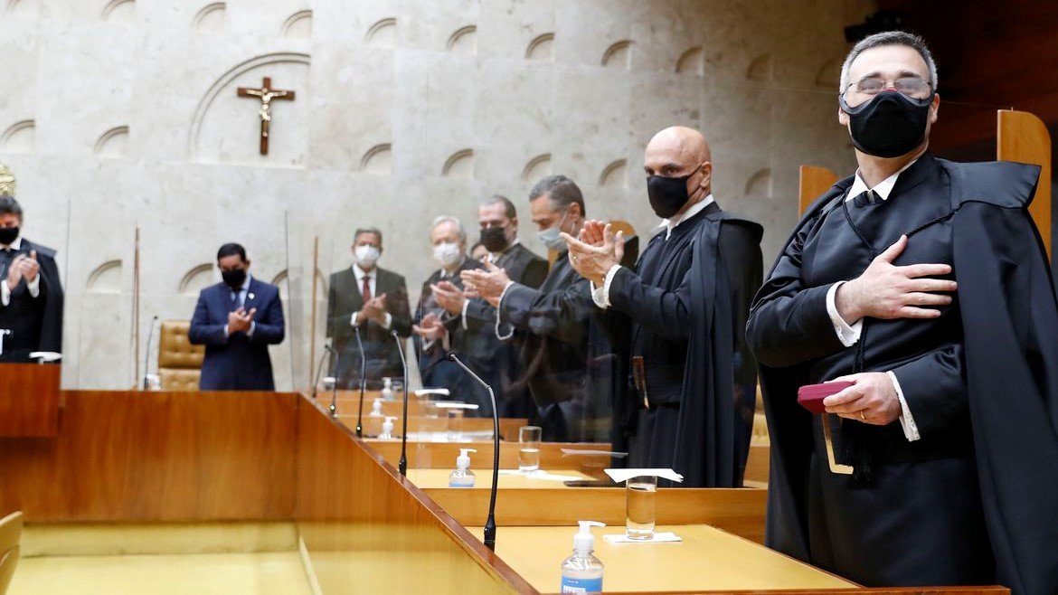 STF Ministro André Mendonça diz que terá compromisso com democracia e Constituição
