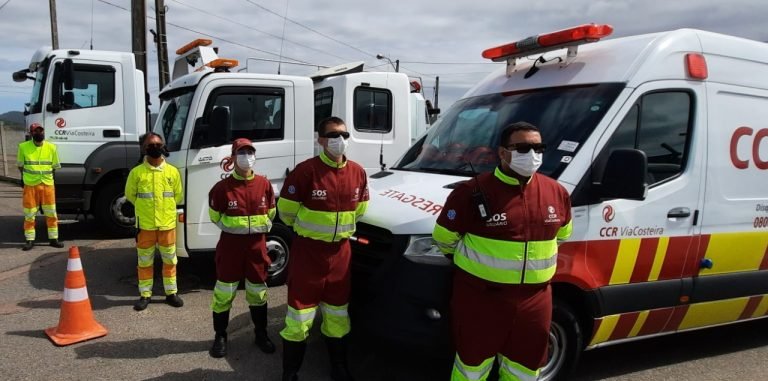 BR-101: mais de 41 mil motoristas foram atendidos por equipes de emergia