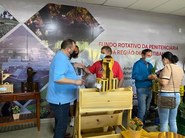 Penitenciária da Região de Curitibanos inicializa comercialização de produtos agrícolas