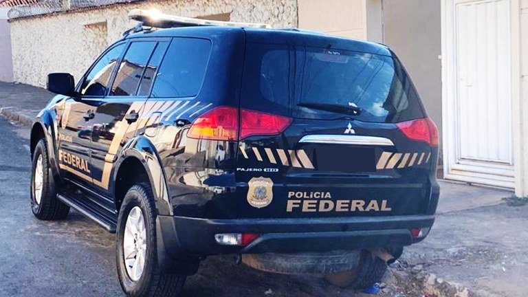 Polícia Federal #PraCegoVer Na foto, uma viatura policial