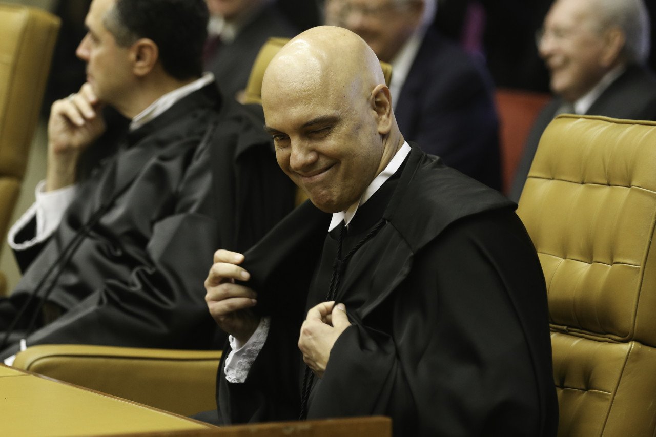 Alexandre Moraes #PraCegoVer Na foto, o ministro Alexandre Moraes, do Supremo Tribunal Federal