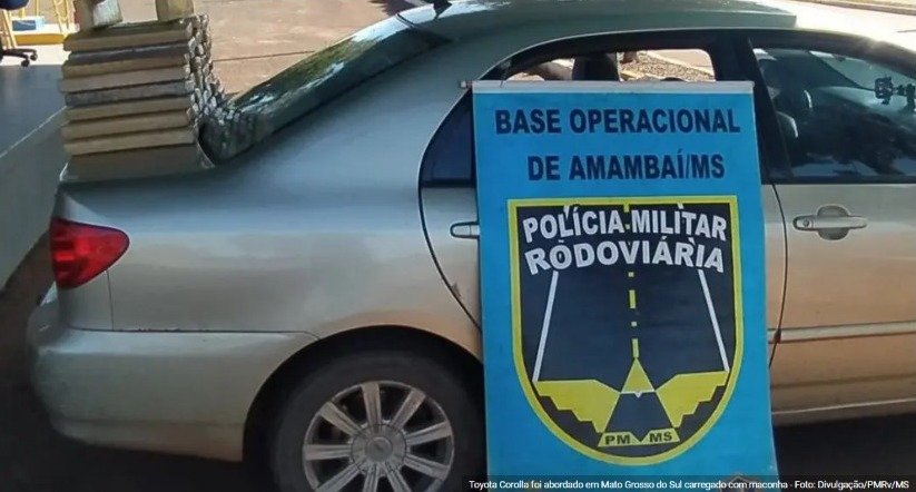 Carregamento de droga que viria para Criciúma é apreendido em MS