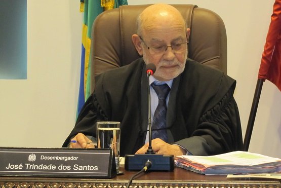 José Trindade #ParaTodosVerem Na foto, o magistrado catarinense José Trindade dos Santos, falecida na manhã desta terça-feira (24)