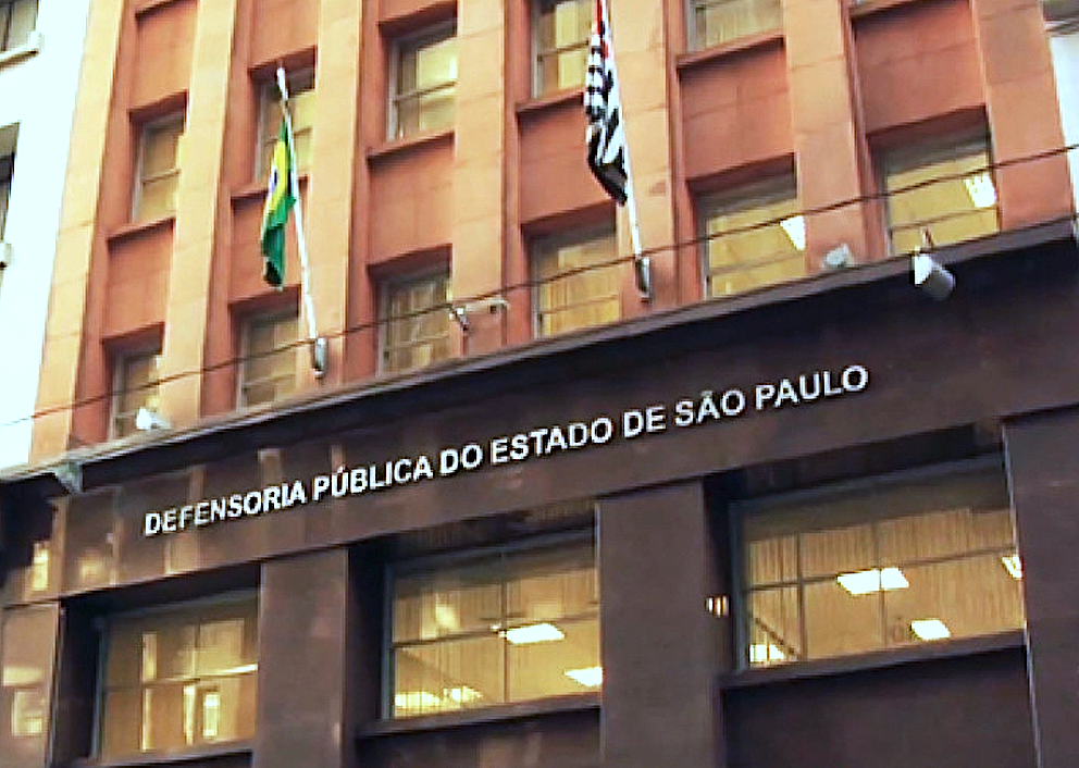 Defensoria Pública SP #ParaTodosVerem Na foto, um prédio onde funciona a sede da Defensoria Pública do Estado de São Paulo