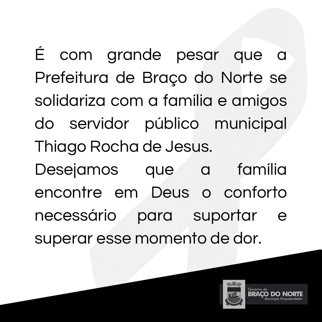 Nota Prefeitura