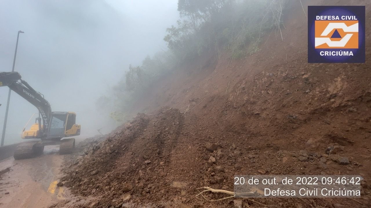 Defesa Civil de Criciúma conclui relatório de riscos em pontos de deslizamentos (2)