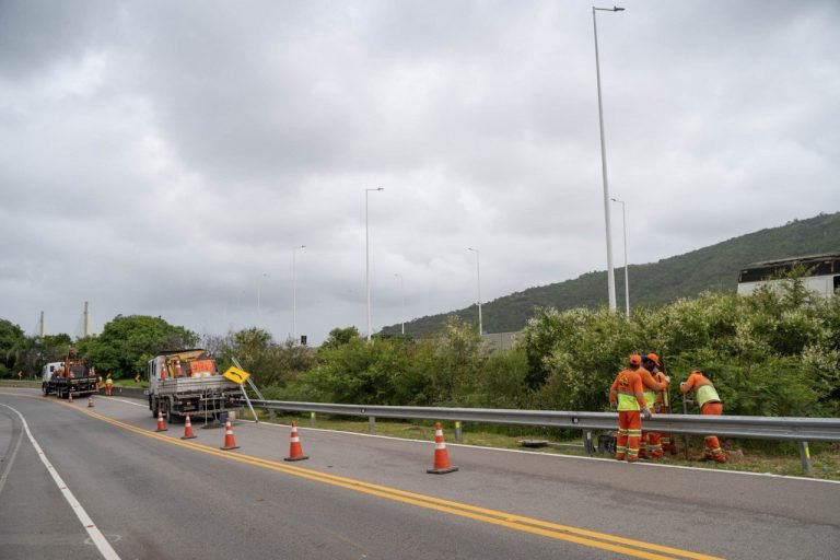 Concessionária CCR ViaCosteira alerta para obras de manutenção na BR-101 Sul/SC