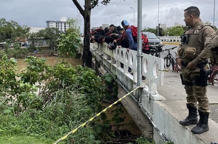 Corpo é encontrado às margens do Rio Tubarão