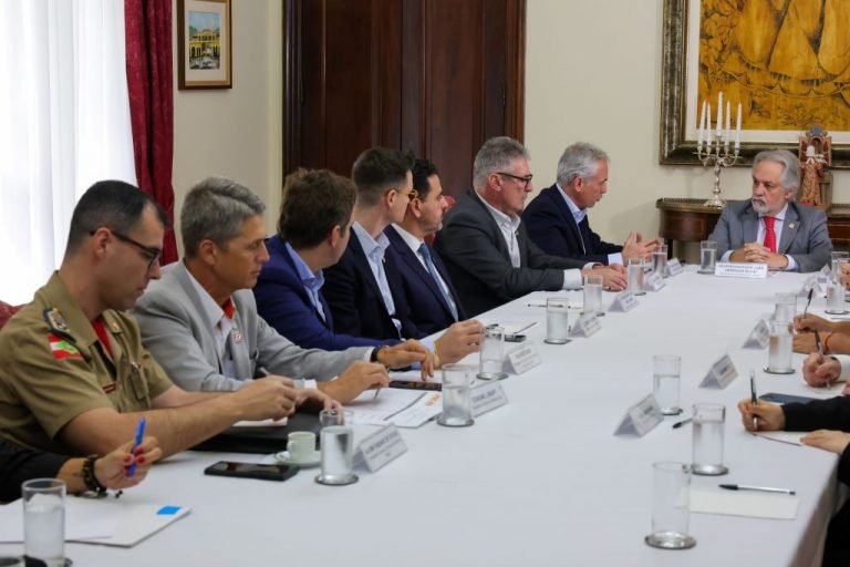 Estado reúne BRDE e Banco Mundial para levantar ações de prevenção e respostas aos eventos climáticos