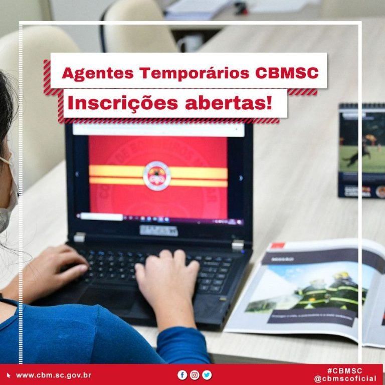 Bombeiros Militares abrem vagas para contratação de agentes temporários