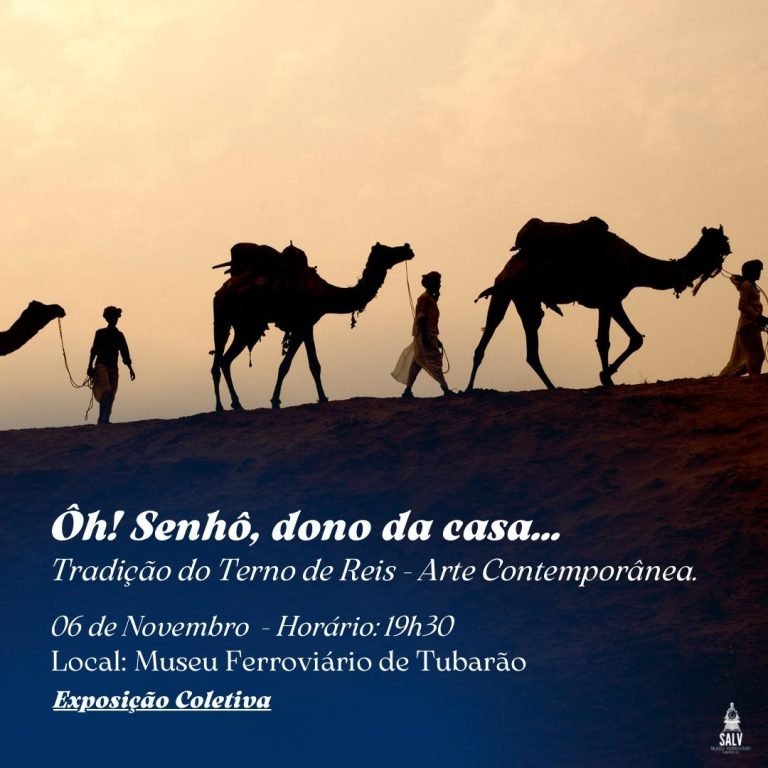 Exposição Terno de Reis reúne artistas tubaronenses no Museu Ferroviário
