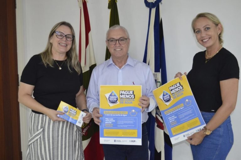 Famílias de baixa renda em Tubarão podem ter desconto de até 80% na conta de água