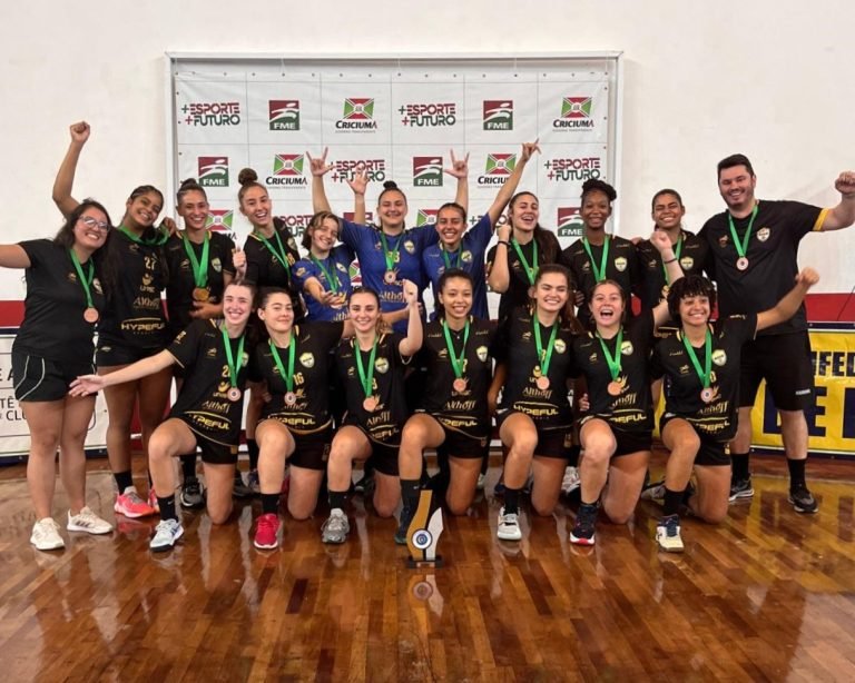 Equipe de Criciúma/Unesc/Shield se classifica para finais do Campeonato Brasileiro de Handebol Feminino Juvenil