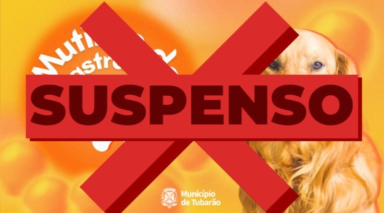 Suspensão de mutirão de castração em Tubarão