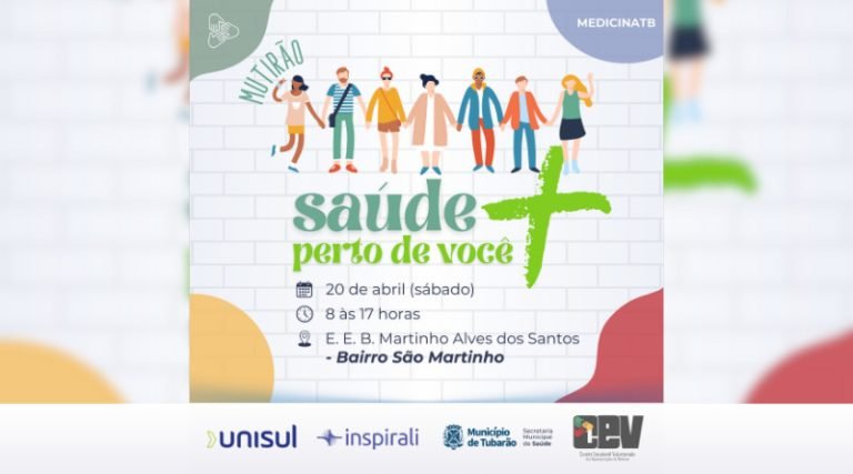 Programa saúde + perto de você chega ao bairro São Martinho com atendimento clínico e pediátrico