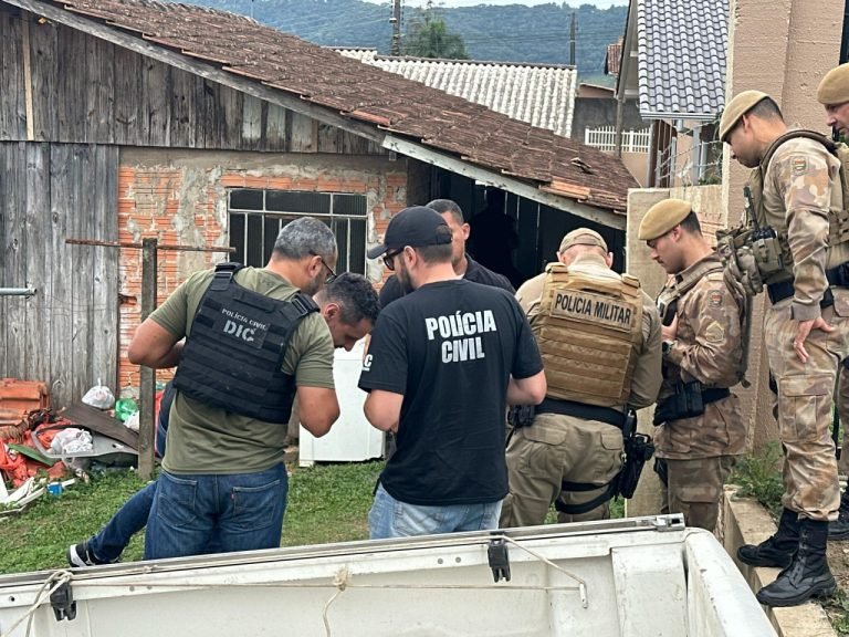 Polícia Civil prende suspeitos após tentativa de homicídio em São Bento do Sul