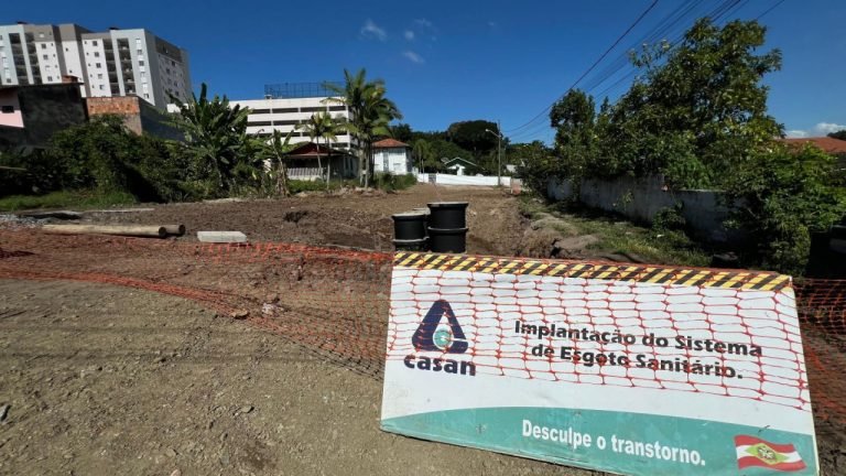 Casan avança na ampliação do sistema de esgoto de Piçarras com nova elevatória