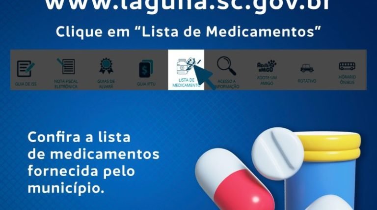 Transparência na saúde: Lista de medicamentos disponíveis em Tubarão