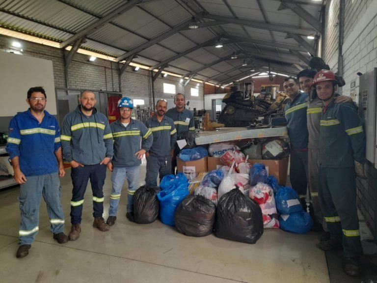 Ferrovia Tereza Cristina doa uma tonelada de mantimentos ao RS