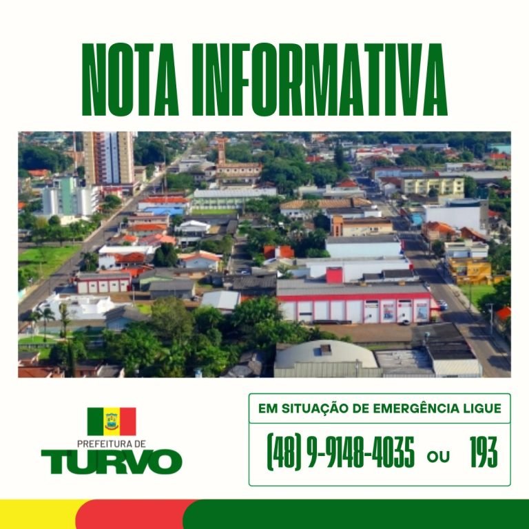 Fortes chuvas em Turvo: prefeitura monitora situação e toma medidas preventivas