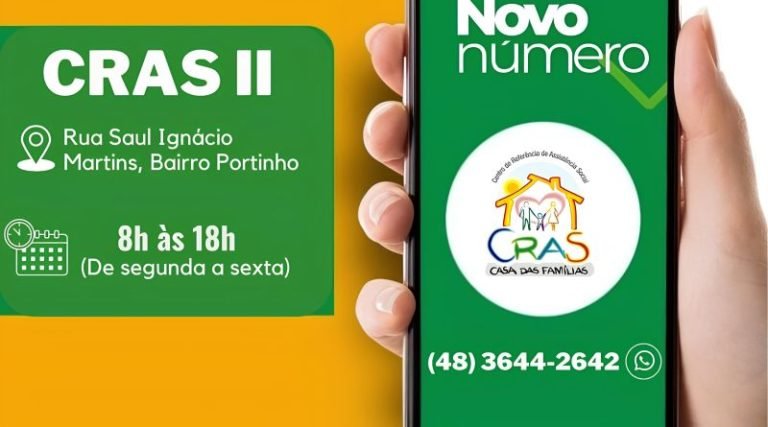 CRAS II divulga novo telefone para atendimento à comunidade