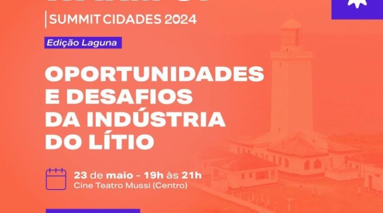 Laguna recebe Warm Up 24 do Summit Cidades: Oportunidades e desafios da indústria do iítio