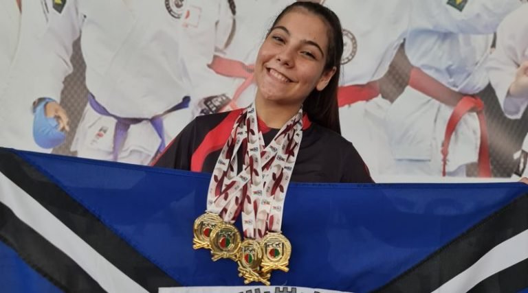 Atleta de Tubarão compete nos Jogos Escolares Brasileiros