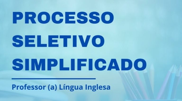 Inscrições abertas para processo seletivo de professores de inglês em Imbituba