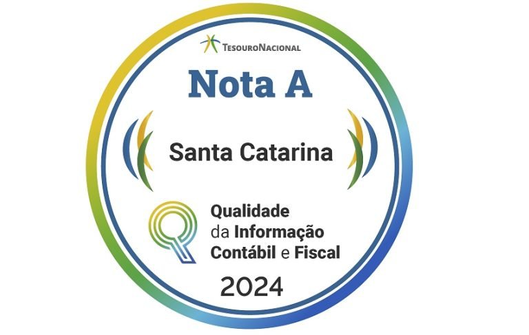 Santa Catarina mantém nota máxima em qualidade da informação contábil e fiscal