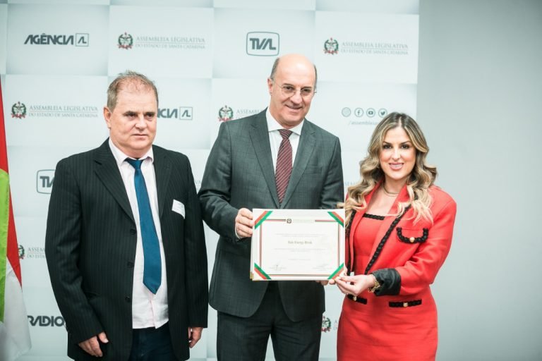 Baly Energy Drink recebe moção de aplausos na Alesc por solidariedade