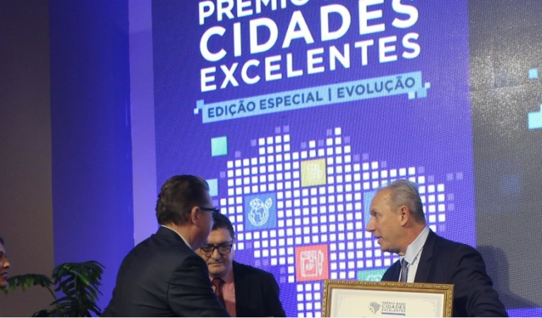 Gestão municipal de São Ludgero é premiada no prêmio Band cidades excelentes 2024