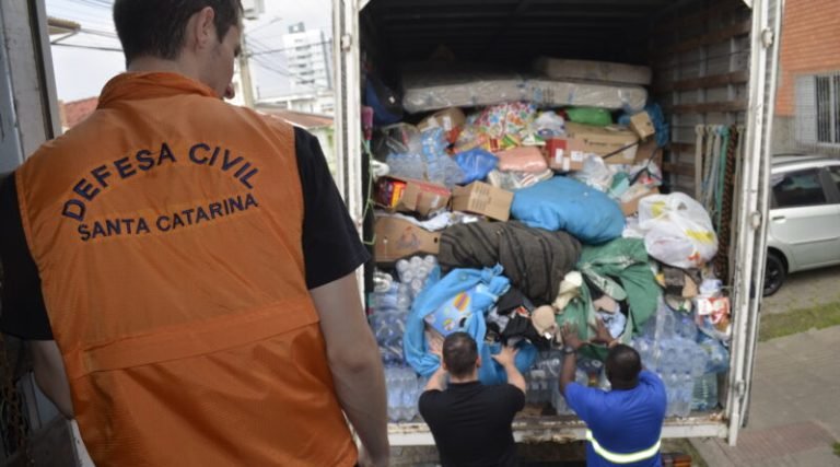 Campanha solidária de Tubarão envia nova remessa de doações para Triunfo