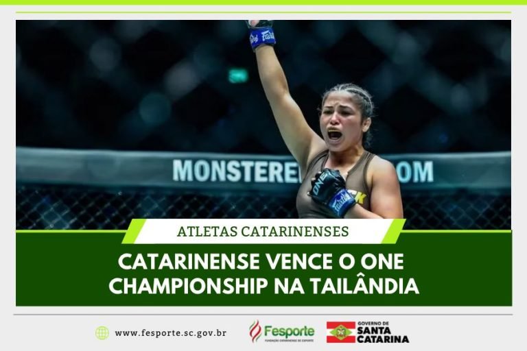 Vick Souza conquista vitória histórica para as artes marciais de Santa Catarina