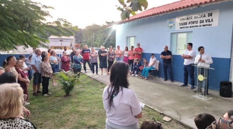 Reinaugurada a Unidade Básica de Saúde do Porto da Vila