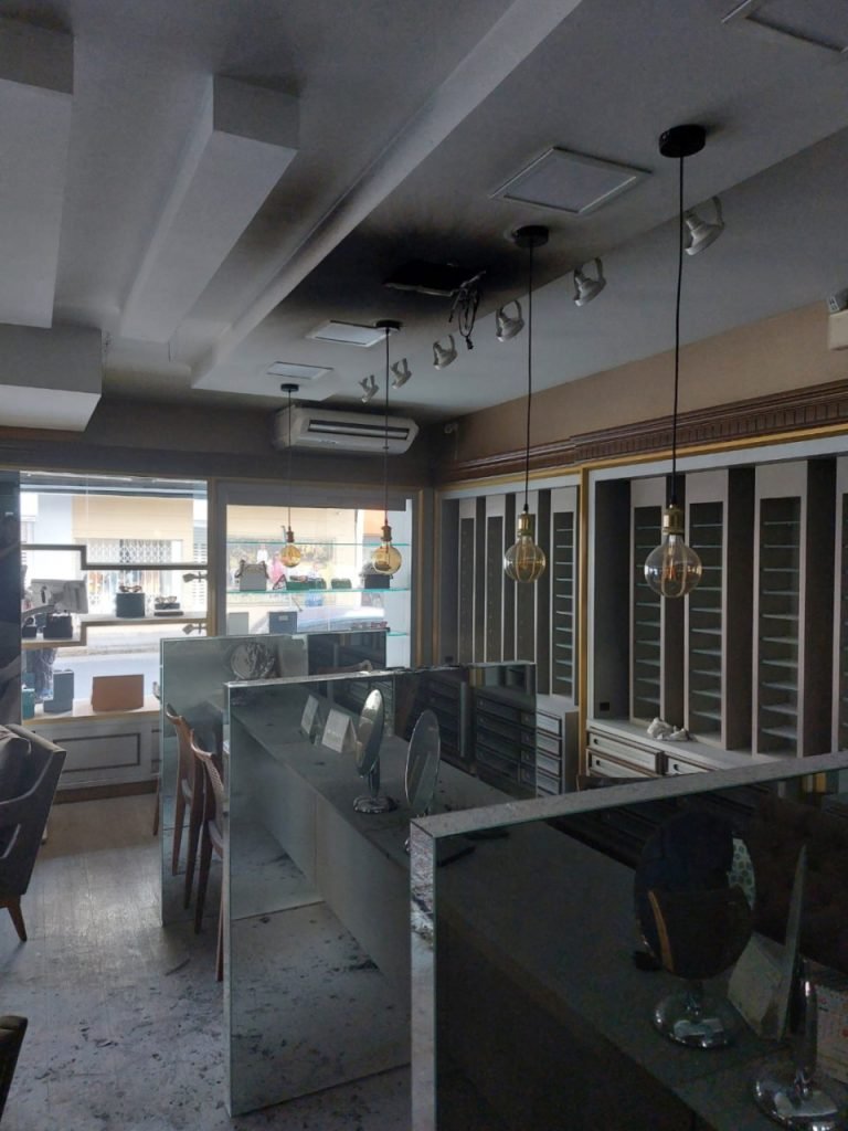 Princípio de incêndio em relojoaria no Centro de Tubarão mobiliza bombeiros