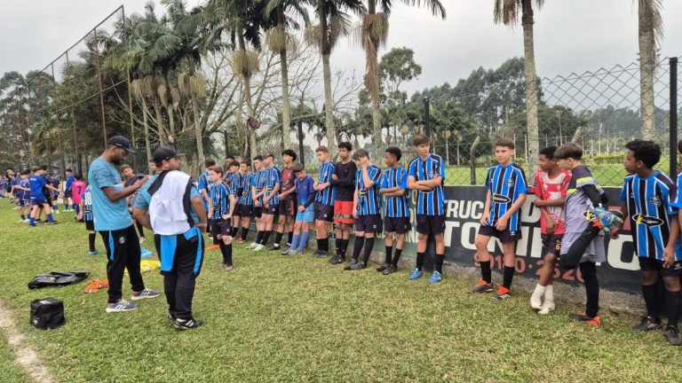 Grêmio avalia novos talentos de futebol na região até 13 de agosto