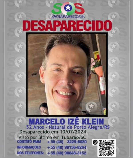 Médico desaparece há três semanas em Tubarão e irmã diz não ter pistas de paradeiro