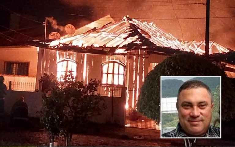 Professor morre carbonizado em incêndio em Imbituba