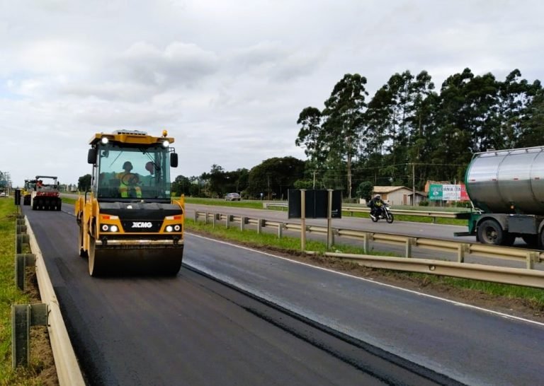 Obras na BR-101 Sul terão interdições entre 16 e 22 de setembro